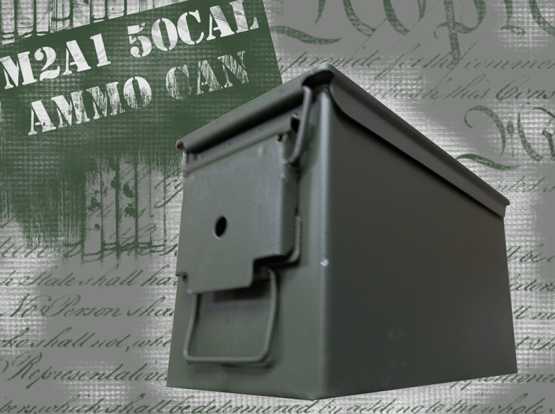M2A1 USGI .50 cal Ammo Cans